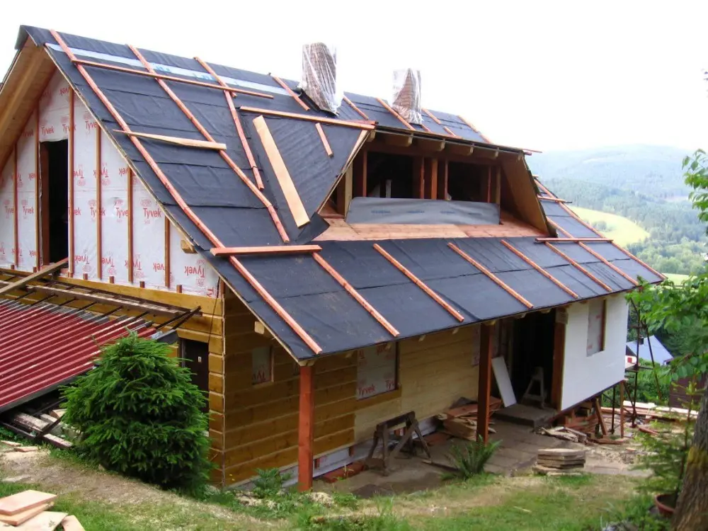 Rekonstrukce roubenky Deštné – pohled 5