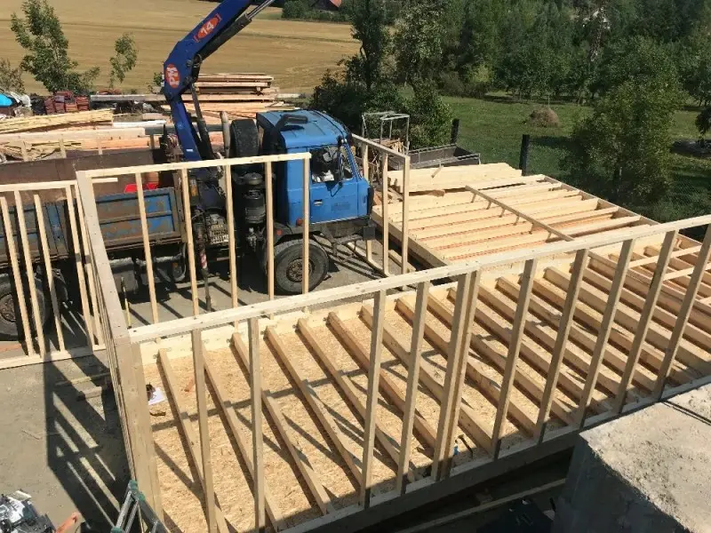 Výstavba modulového domu – fáze 2